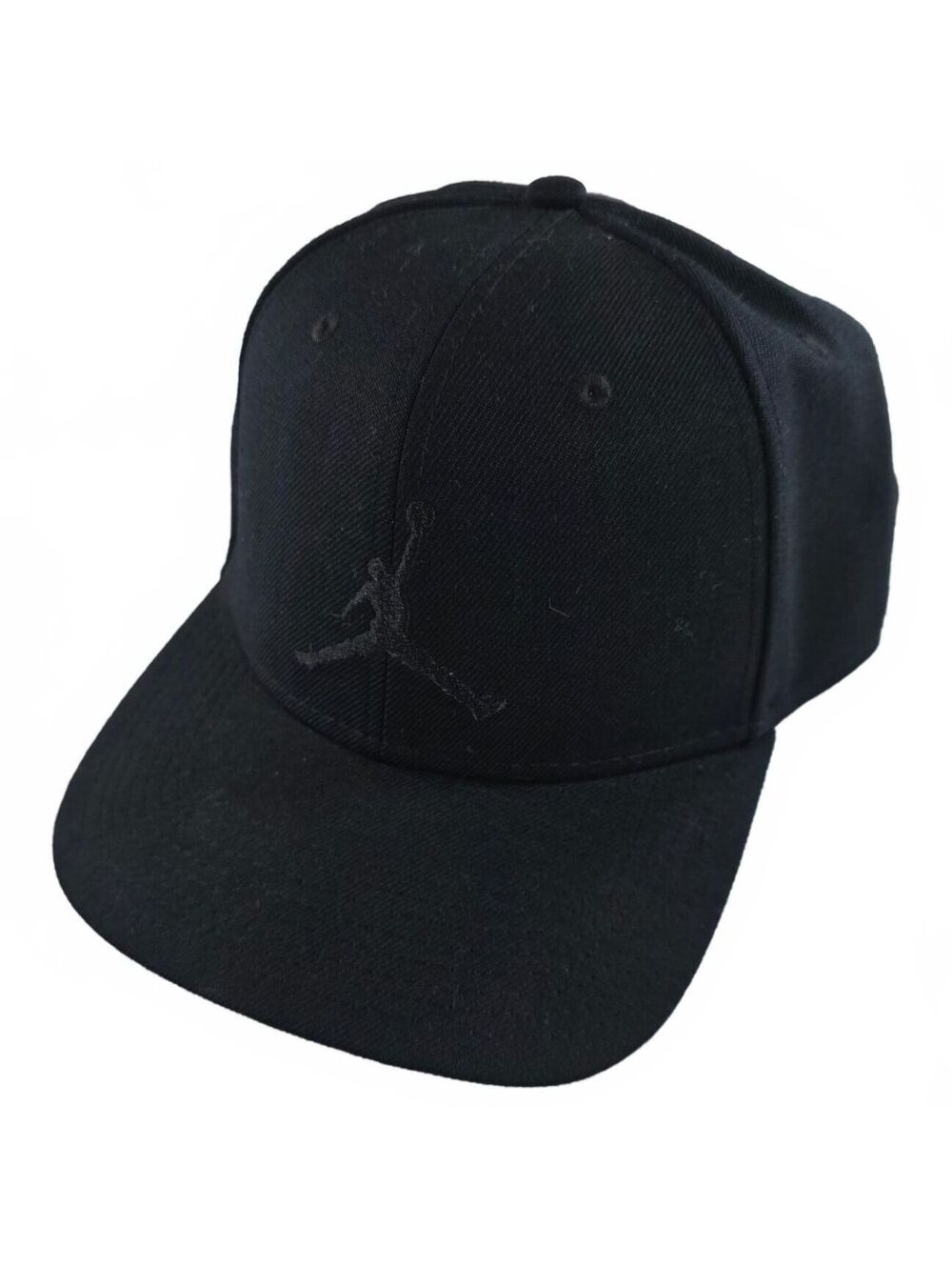 Jordan Jumpman Logo Black Snapback Hat Adjustable Streetwear NWOT